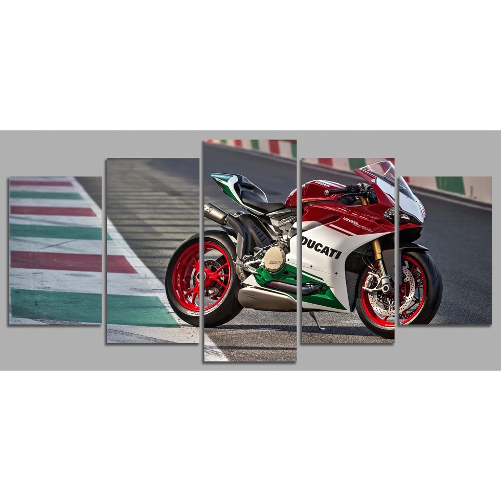 Kit de quadros mosaico moto Ducati 1299 Panigale