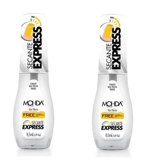 Esmalte Mohda Kit C/2 Secante Express Free Cobertura 8,5ml