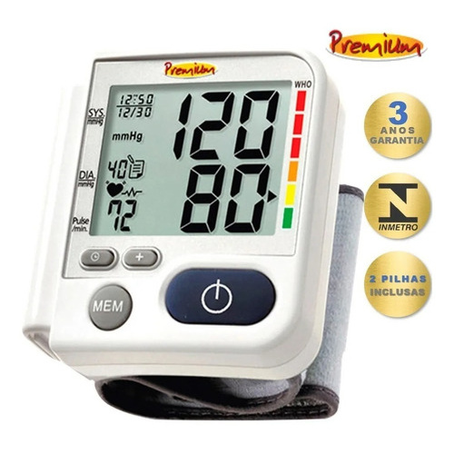 Medidor De Pressão Arterial DigitaLG-tech Lp200 Premium