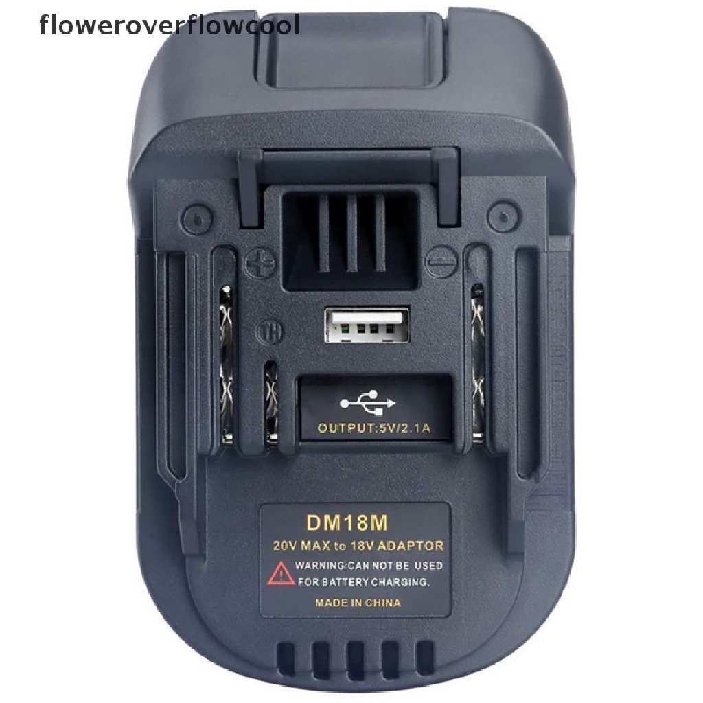 Adaptador USB Para Batería DeWalt 18V | Convierte Tu Batería En Power Bank Para Cargar Teléfonos Y Dispositivos