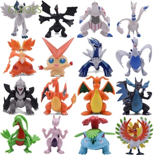 CLEOES Venusaur Ivysaur Charmeleon Aggron Charizard Ornamentos Pokemon Figuras Brinquedos