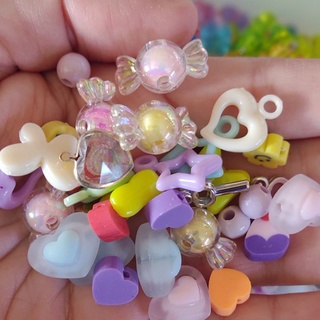 Mix Miçangas Sortidas DYI Aleatório com 50 unidades Beads