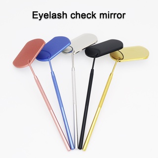 GLAMLASH Multifunções Checking Espelho Extensão Dos Cílios Beleza Maquiagem Portátil Ferramentas De Aço Inoxidável