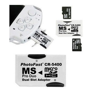 Adaptador Cartão Ms Pro Duo Micro Sd Para PSP ate 128 GB