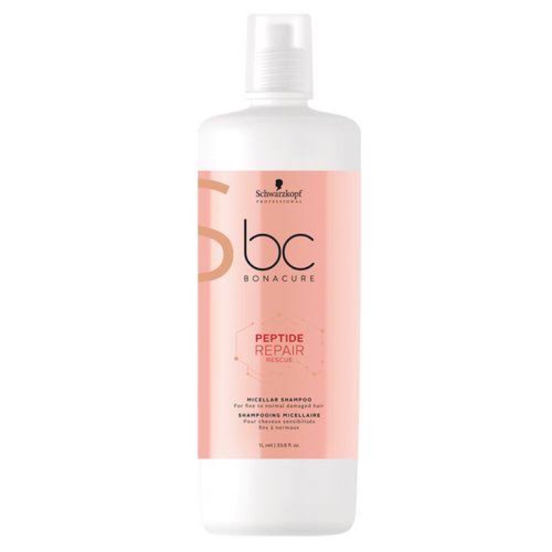 Schwarzkopf BC Micellar Peptide Repair Rescue - Shampoo