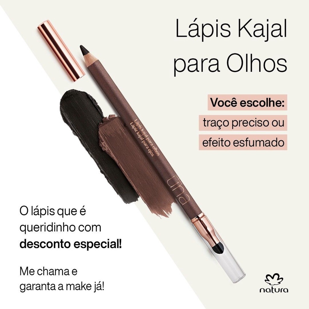 LAPIS KAJAL PARA OLHOS NATURA UNA