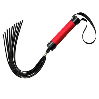 Chicote com 10 Tiras - 40 CM | COR: VERMELHO