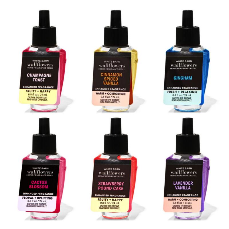 Bath & Body Works Difusor Refil Wallflowers - diversas fragrâncias