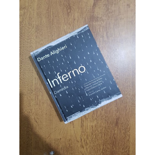 Livro "A divina comédia- Inferno". Dante. Companhia das letras