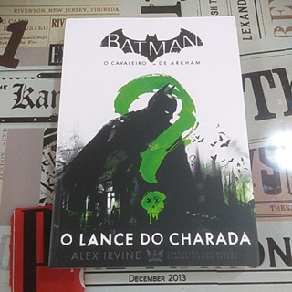 Batman: O cavaleiro de Arkham - O Lance do Charada - Alex Irvine em Oferta na Shopee