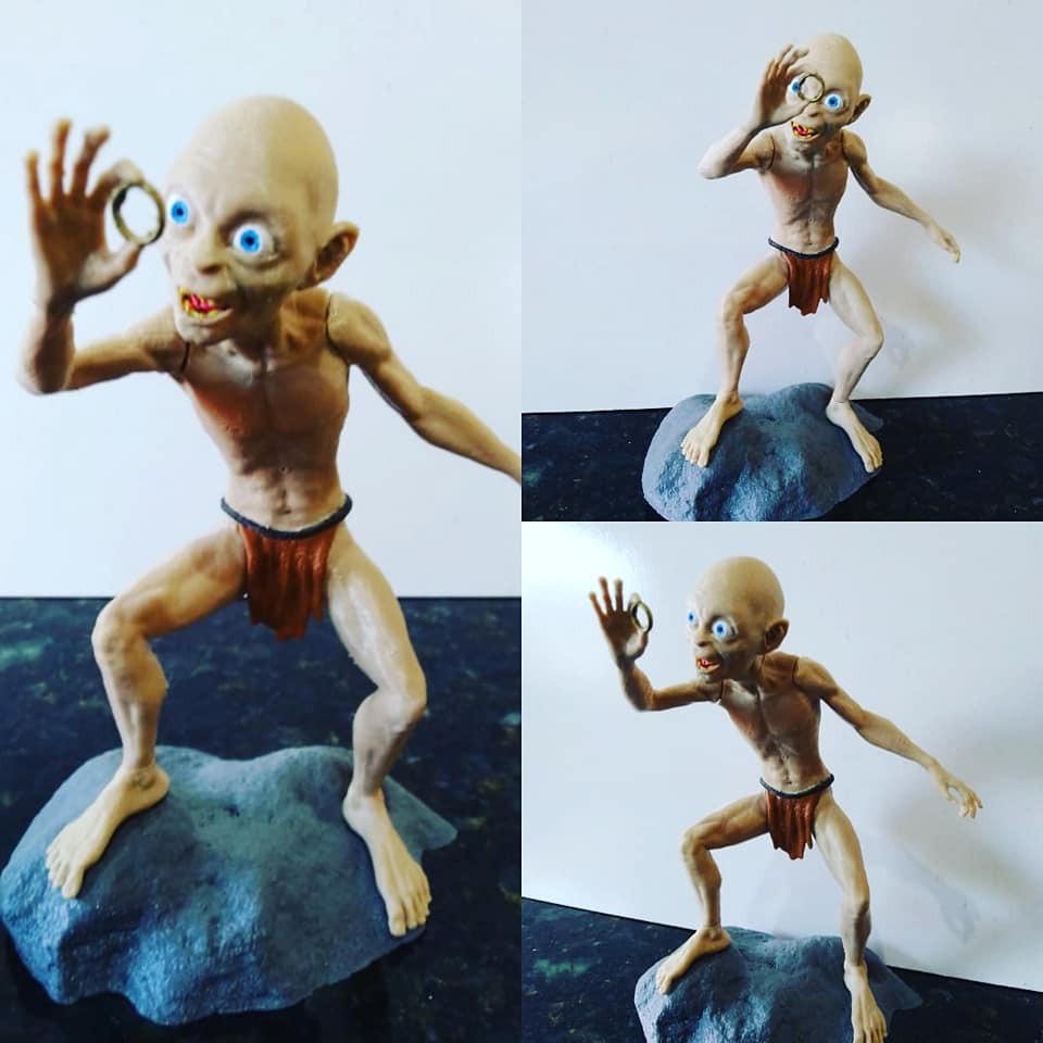 Smeagol - Gollum - O Senhor Dos Anéis (lotr) - Impressão 3d