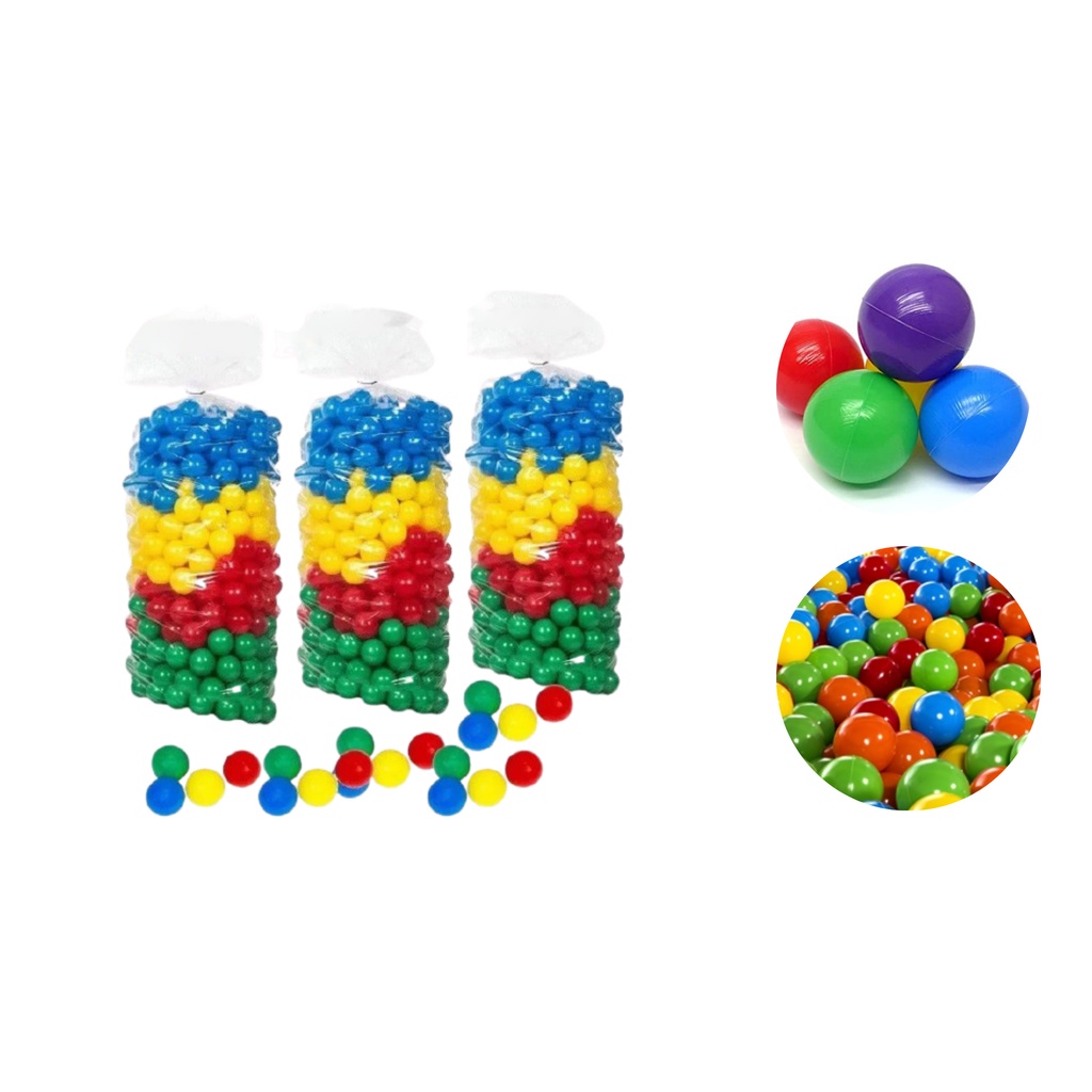 100 Unidades De Bolas Para Piscina De Bolinhas-bolinhas Não Amassam-promoção- 76m