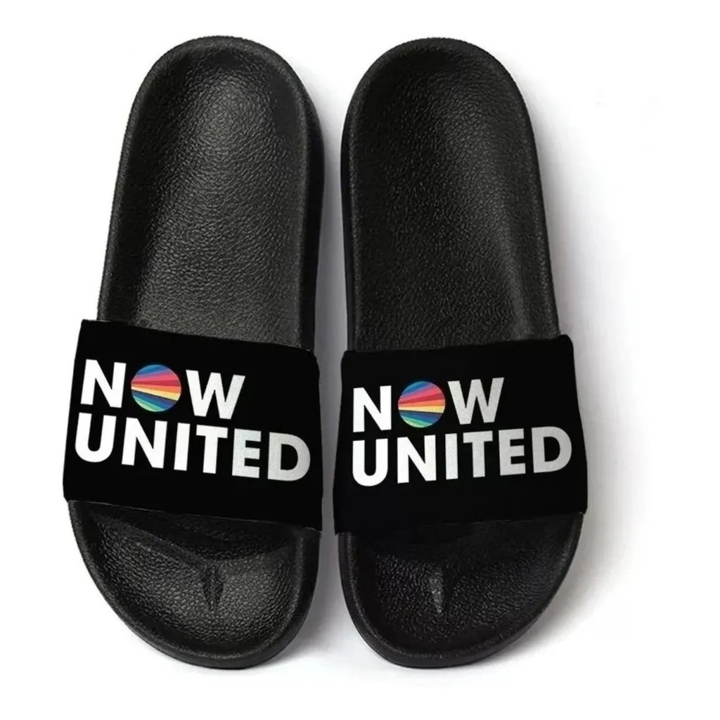 Chinelo Slide Now United Infantil 2021 Sandália Infantil Integrantes