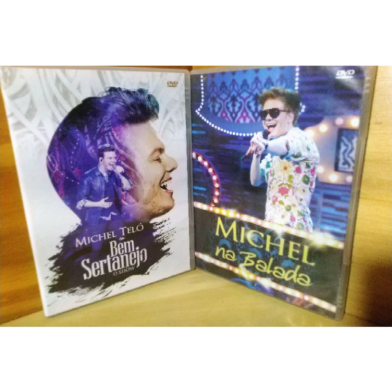 DVDs Michel Teló - Na balada - Bem sertanejo - novos