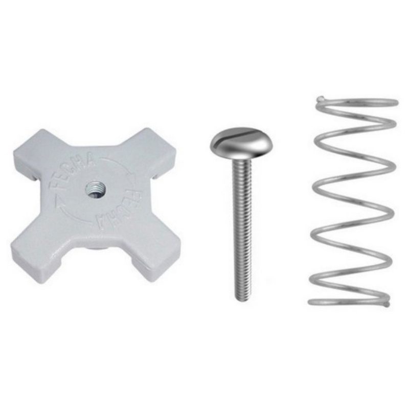 Reparo para valvula de descarga kit cruzeta, mola e parafuso 2550 em Oferta na Shopee