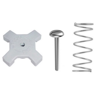 Reparo para valvula de descarga kit cruzeta, mola e parafuso 2550 em Oferta na Shopee