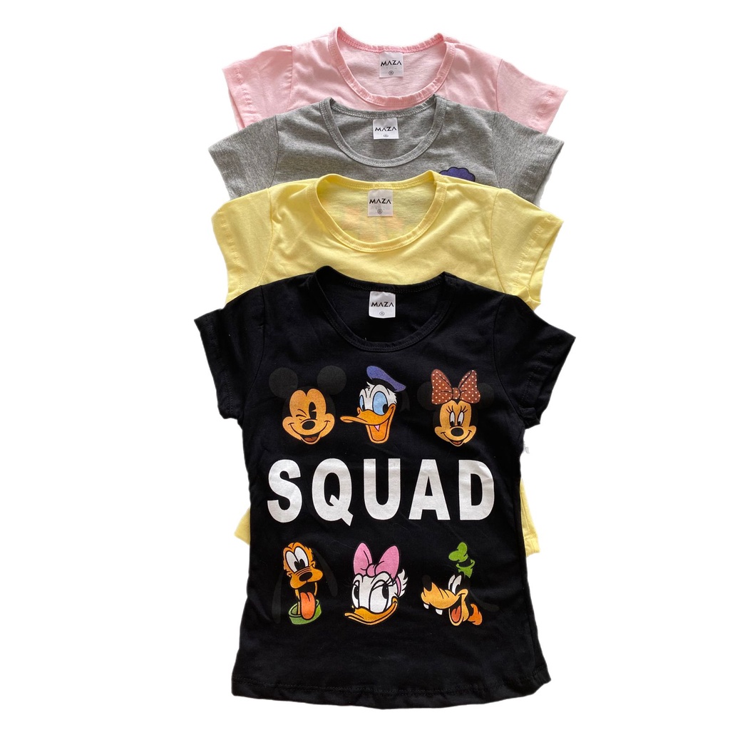conjunto 6 Camiseta infantil - Games, Herois, Dinossauro, Personagens, Princesas, Jogos, animes