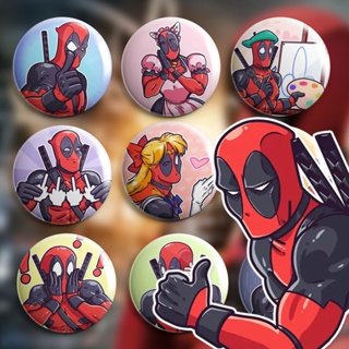 Bottons Deadpool - broche alfinete boton bottom button pin em Oferta na Shopee