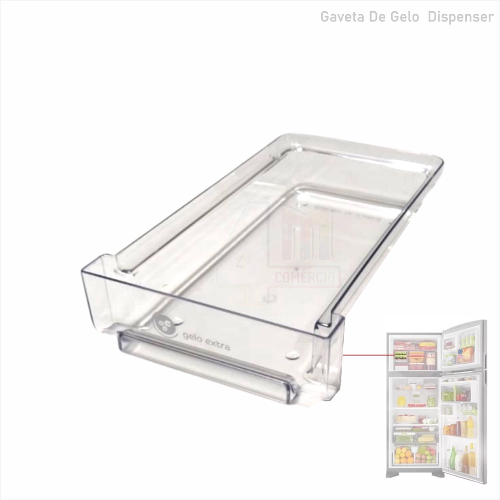 Gaveta De Gelo Dispenser Freezer Consul