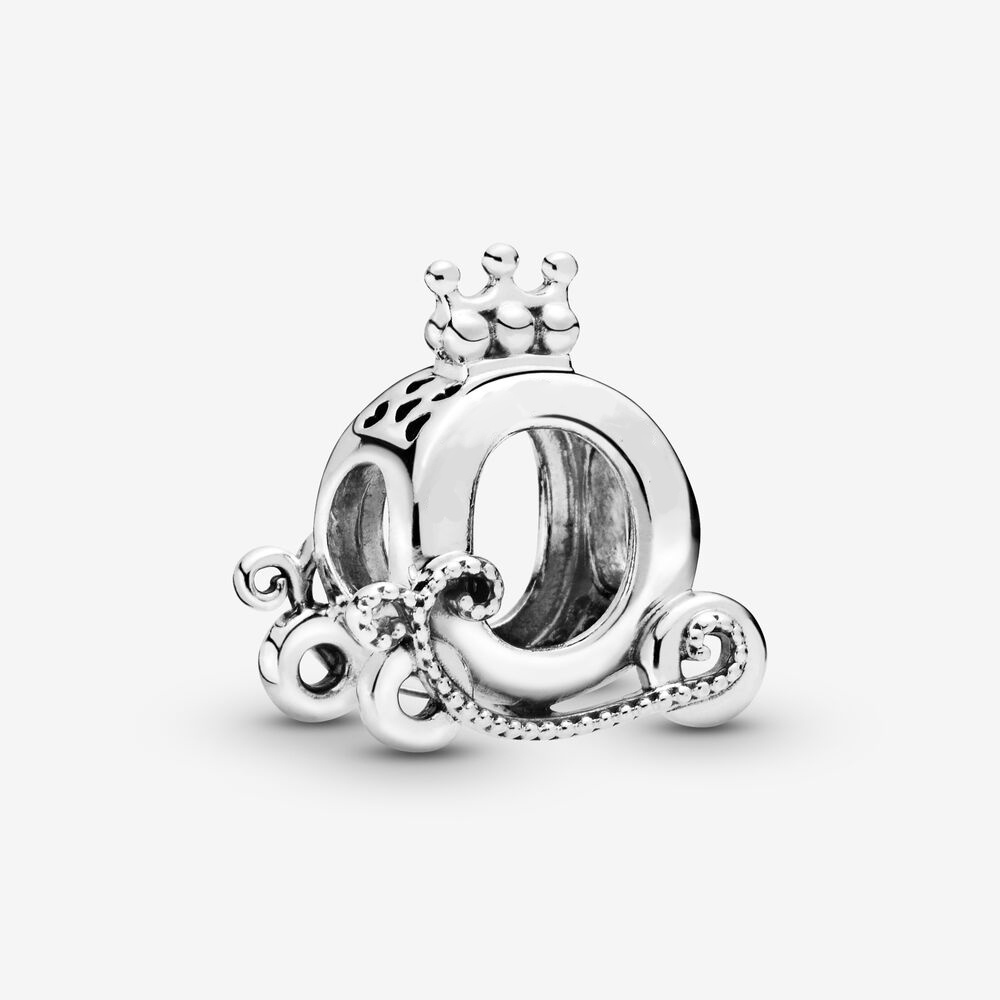 Pand * ora Acessórios Nova Coroa Polida O Carriage Charm Bead Silver Jewellery et Charms Presentes De Bricolage Para Senhoras/Meninas p818