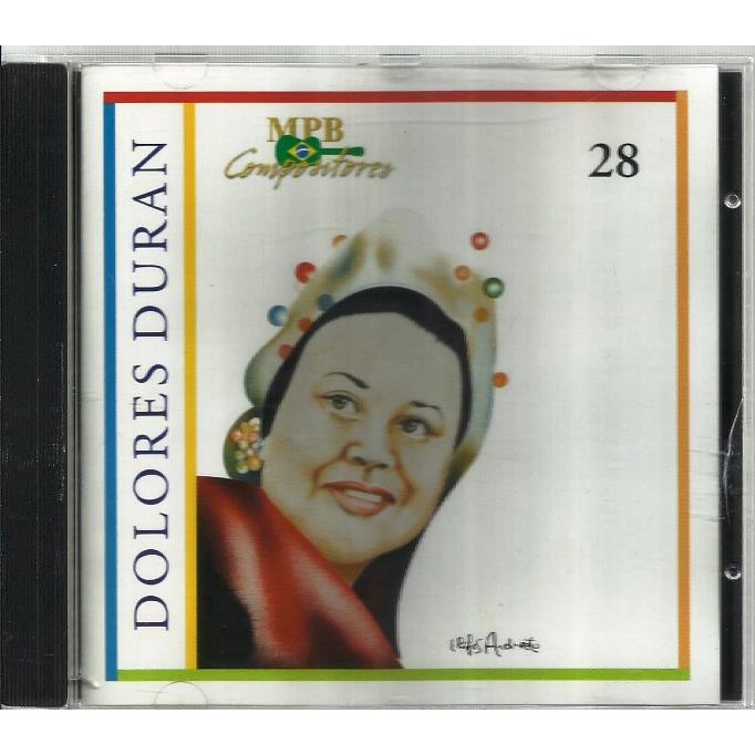 1291 Mcd- Cd Original 1997- MPB Compositores- Nº. 28- Dolores Duran- Musica Popular Brasileira