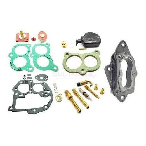Kit Reparo Carburador Brosol 2e Logus Pointer 1.8 Gasolina