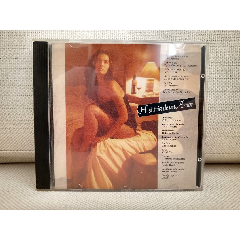 Cd História De Un Amor Julio Iglesias Roberto Carlos Simone Trio Los Panchos 1992