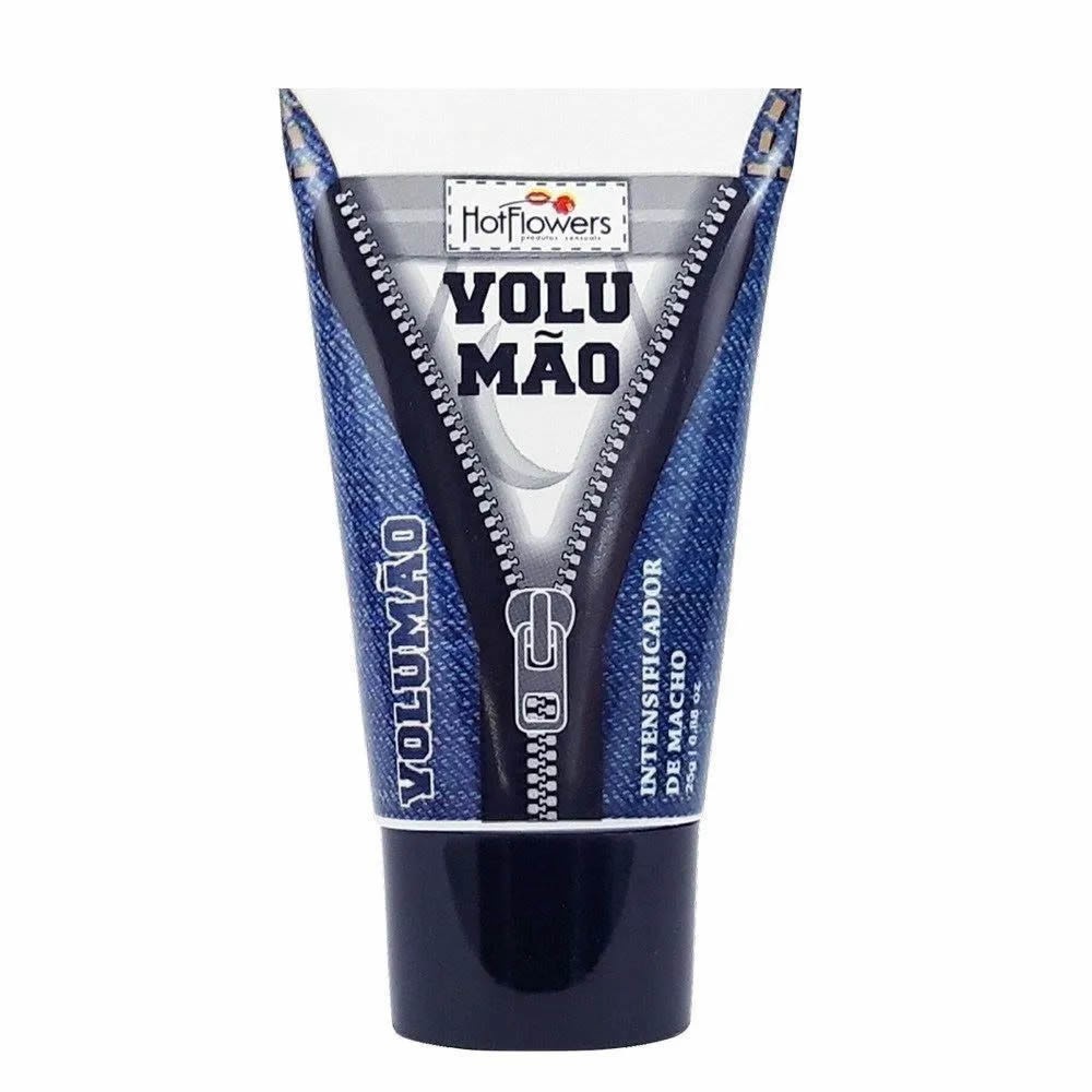 Gel Excitante VolumÃo Masculino 25g Hot Flowers Shopee Brasil 1311