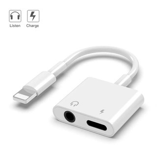 Cabo 2 em 1 Adaptador De Carga Em Áudio Para Iphone 7, 8 Plus, X, Xs Max, Xr, 11 Pro, 11ProMAX,12