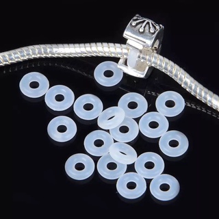 Borrachinha de Segurança para Pulseira com berloque Borracha Stopper para Pandora e Vivara