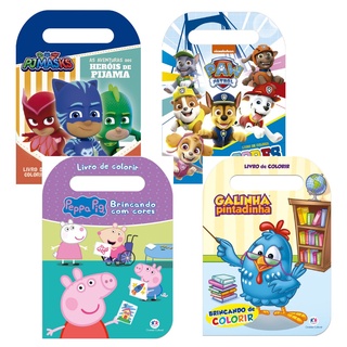 Kit Livros Coleção Colorindo com Alça