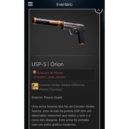 USP Orion (pouco usada)