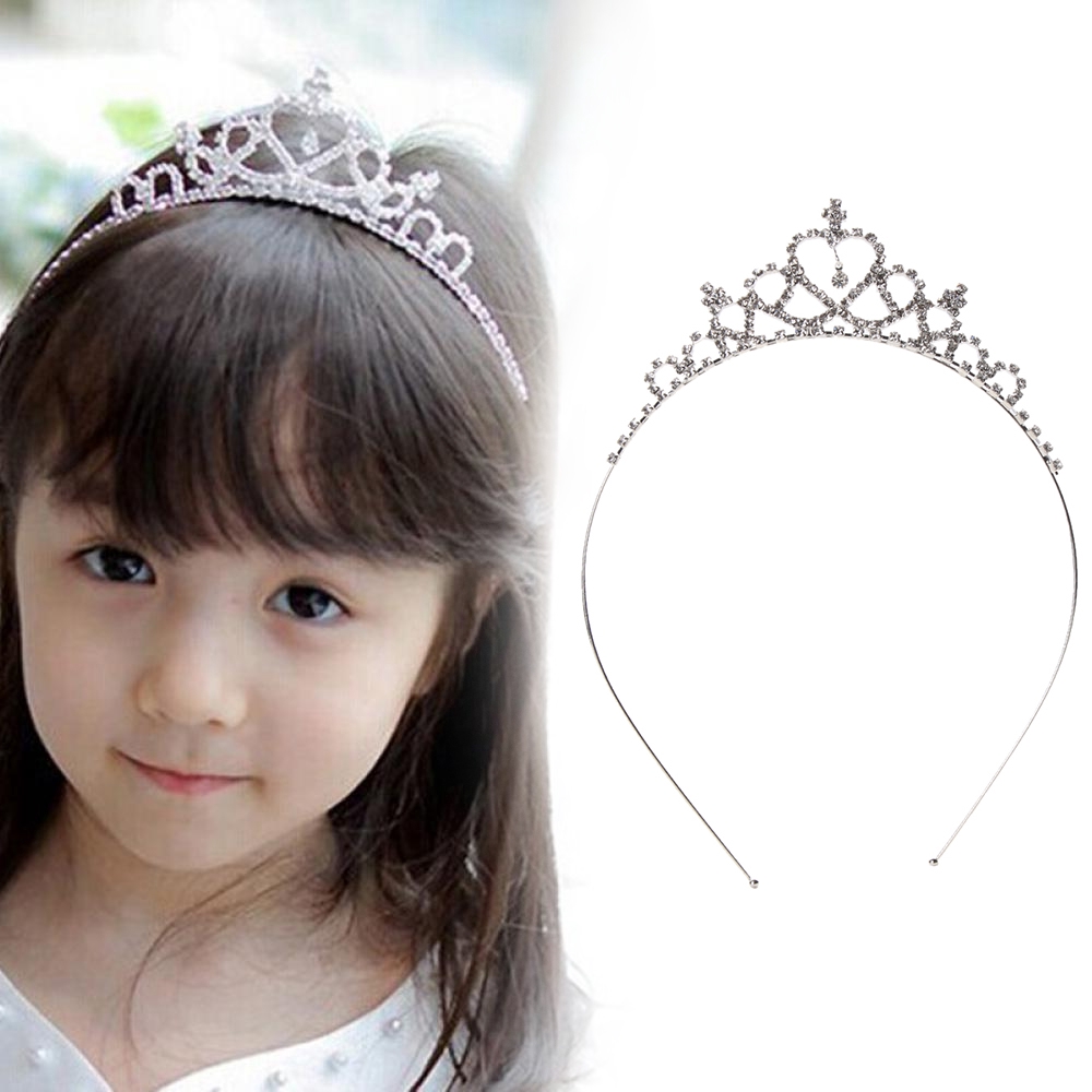 Tiara De Princesa Para Meninas Com Coroa em Oferta na Shopee
