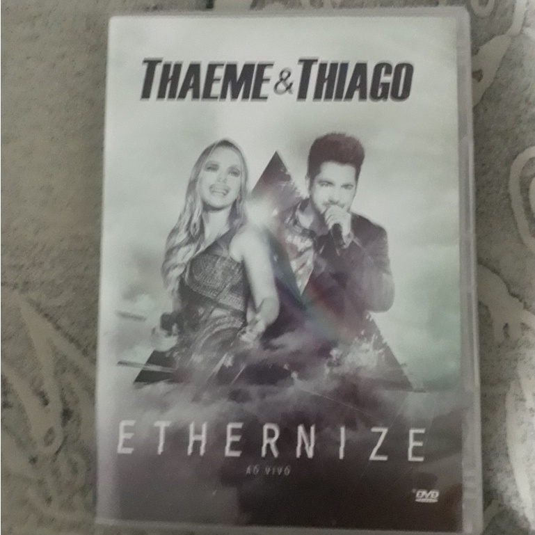 DVD THAEME E THIAGO - ETHERNIZE AO VIVO - EM ÓTIMO ESTADO