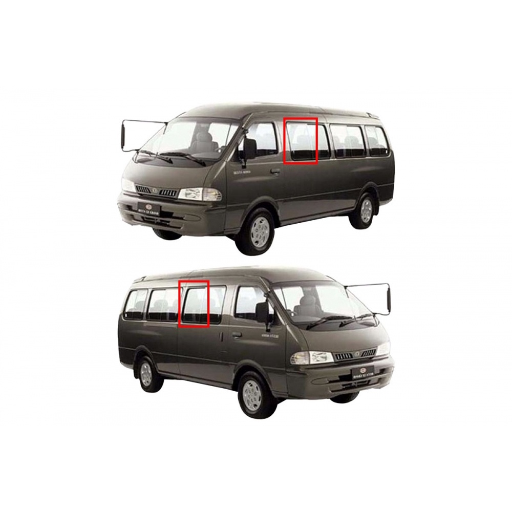 Vidro Lateral Lado Esquerdo/direito Kia  Besta Gs (1998/2005)