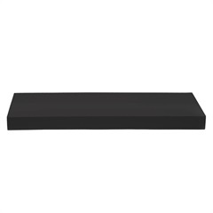 Prateleira em Madeira de Parede 80X30 MDF Preta