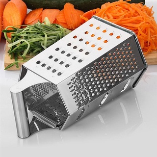 Ralador 6 faces Inox 22cm Original Legumes Queijos Fruta Oferta Grande FATIADOR INOX COM CABO 6 EM 1