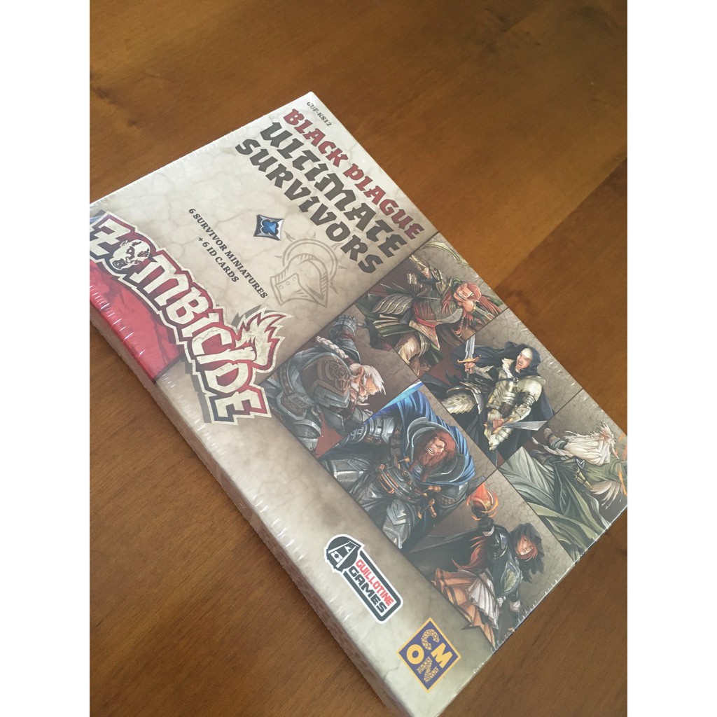 Zombicide Black Plague Ultimate Survivors Expansão para Black Plague