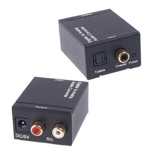 Adaptador Optico Coaxial Digital P/ Som Analogico Saida Rca em Oferta na Shopee