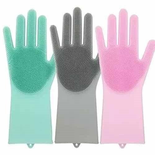 Luva Esponja Cozinha Lava Wash Louça Mágica Multiuso Casa