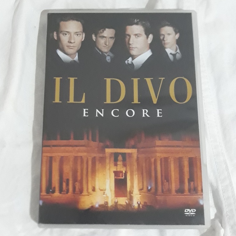 DVD IL DIVO - ENCORE - EM ÓTIMO ESTADO