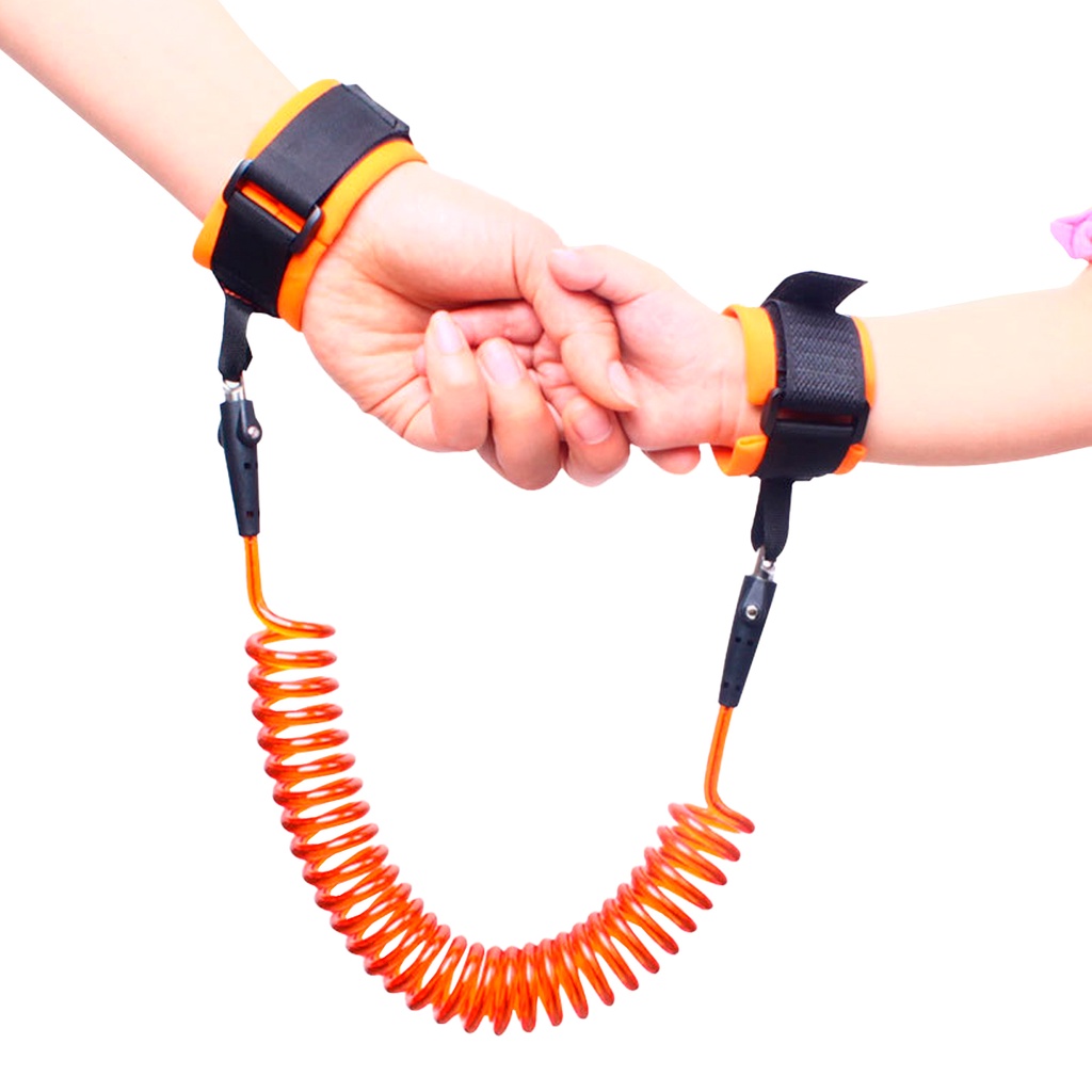 Pulseira De Segurança Anti-perda Guia De Pulso - 1,5m - Azul Promoção Barato Oferta