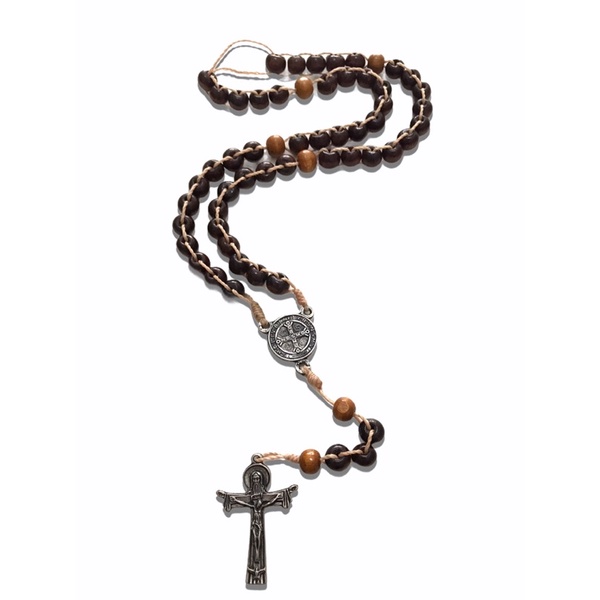 Terço Soneca Madeira São Bento Promoção em Oferta na Shopee