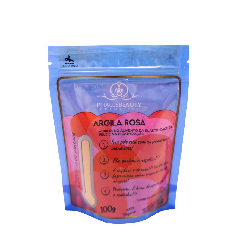 Argila Rosa em Pó 100g Phallebeuaty - Beauty