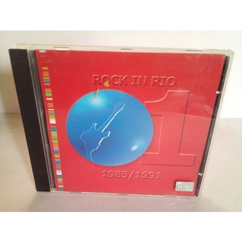 Cd Rock In Rio  1985/1991 - Lobão Lulu Santos Alceu Valença
