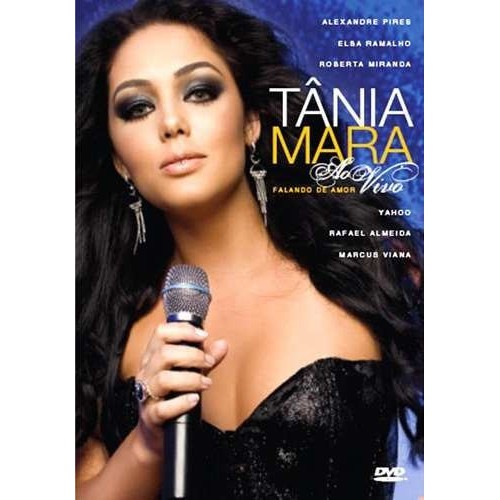 Dvd Tânia Mara - Falando De Amor Ao Vivo lacrado