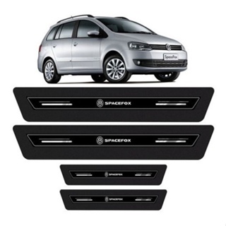 Soleira Protetora Porta Premium Spacefox 2007 Á 2016- Preto em Oferta na Shopee