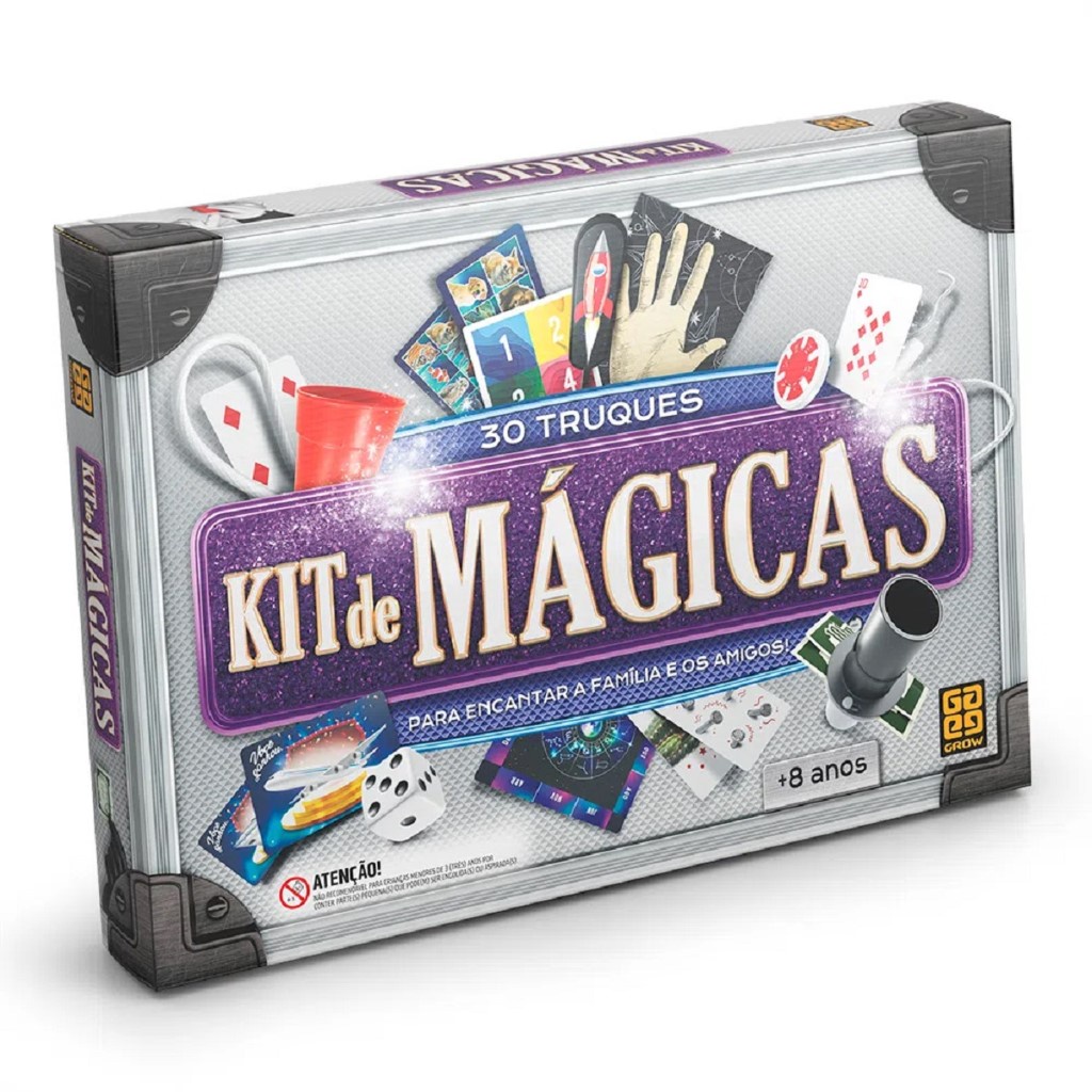 Jogo Kit De Mágicas Com 30 Truques - 02525 - Grow em Oferta na Shopee
