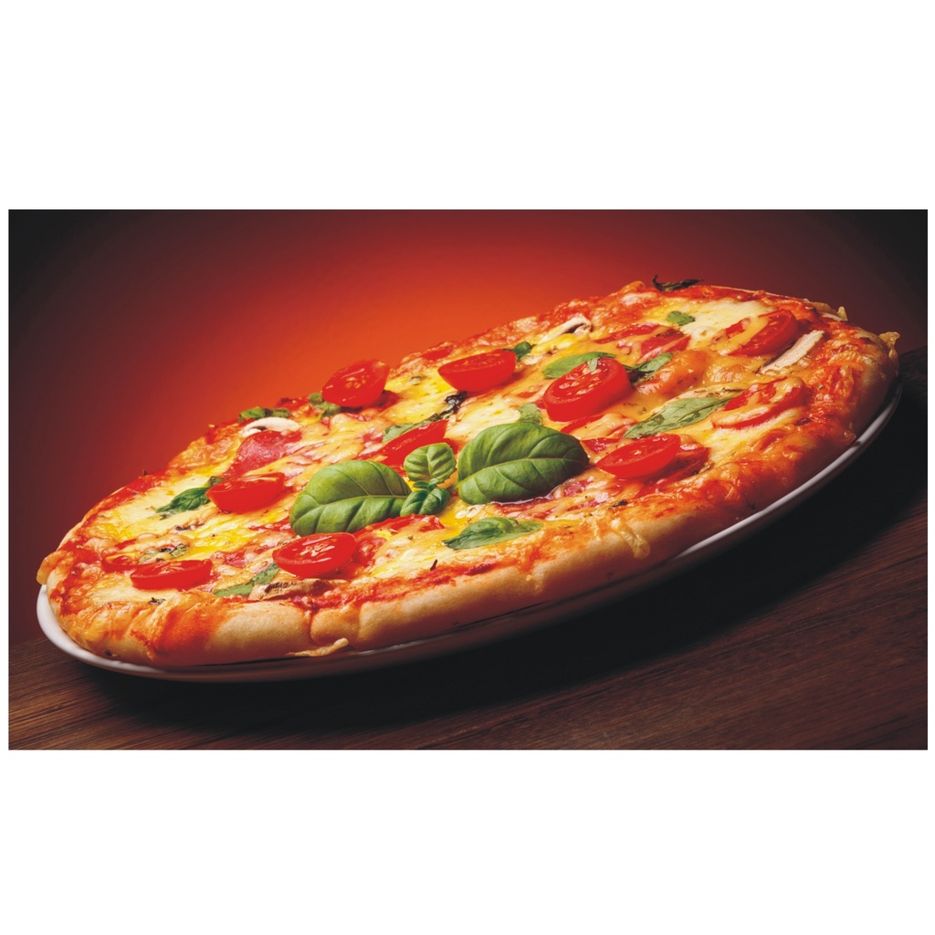 Adesivo Papel De Parede Pizza Cozinha Pizzaria Massas Comida J 137