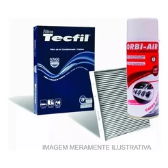 Filtro + Limpa Ar Condicionado Gol Saveiro G5 G6 G7